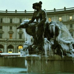Foto Roma – Fontana con Ghiaccio