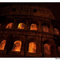 Foto Roma – Colosseo in notturna