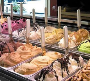 Il buonissimo gelato dell'Antica Gelateria Giolitti