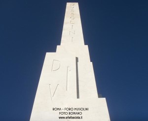 Obelisco Mussolini al Foro Italico