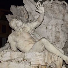 Angelo Mele – Fontana dei Fiumi – Piazza Navona