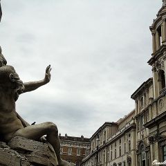 Ornella Simeoni – Fontana dei Quattro Fiumi e Sant’Agnese in Agone