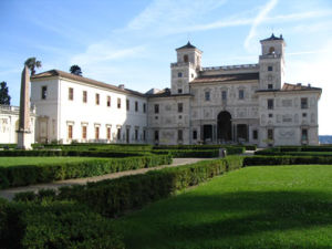 L'ingresso di Villa Medici