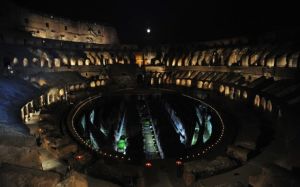 Evento la Luna sul Colosseo