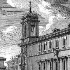 Palazzo della Sapienza e la Chiesa di S. Ivo