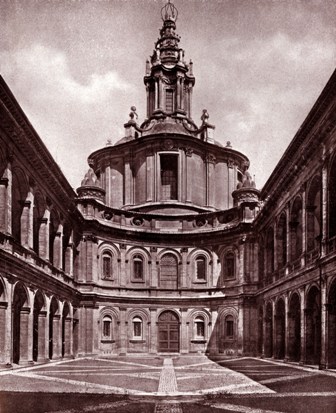 Palazzo della Sapienza e la Chiesa di S. Ivo