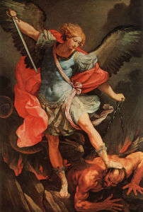 L’Arcangelo Michele che vince il demonio di Guido Reni