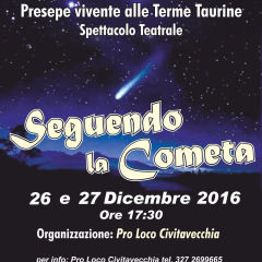 “Seguendo la cometa” alle Terme Taurine
