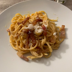 Gli Spaghetti alla Carbonara