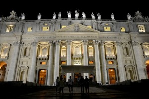 Infiorata Roma 2016 - veduta San Pietro dal Sagrato                
